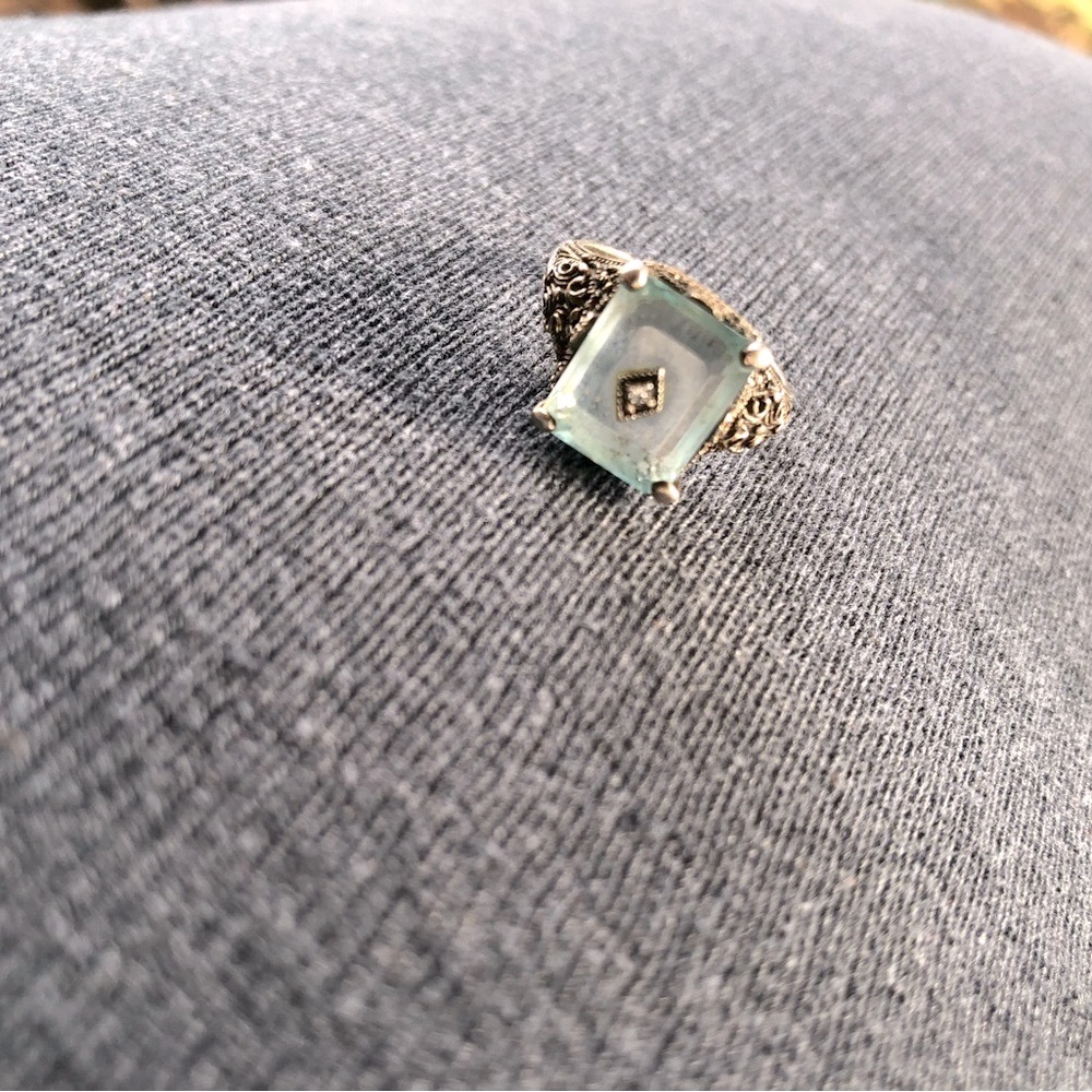 Aquamarine Ring